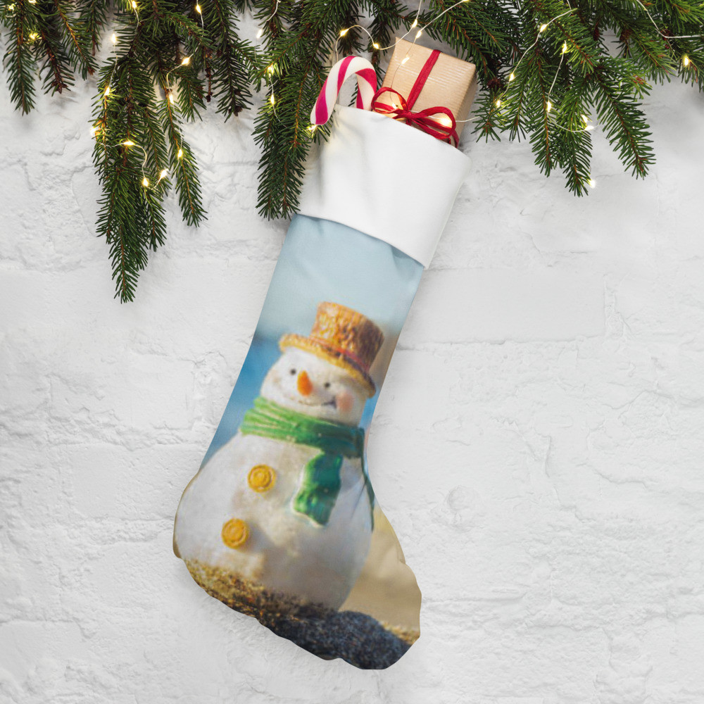Christmas stocking: Snowman