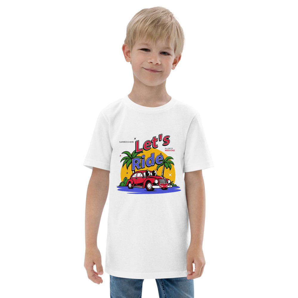 Youth jersey t-shirt: Let's Ride II