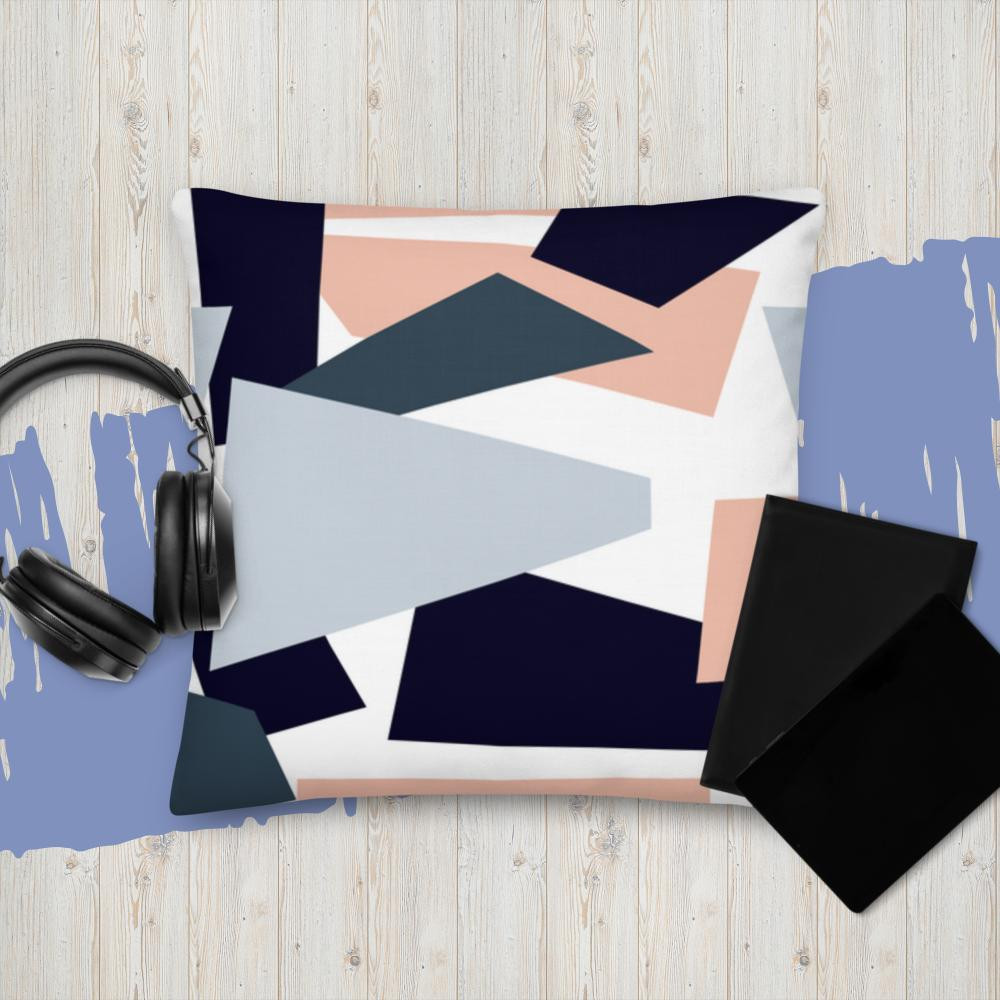 Premium Pillow: Abstract Colors