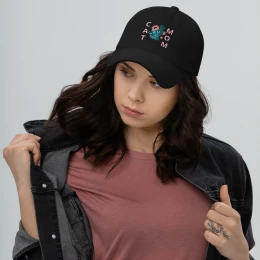 Dad hat: Cat Mom