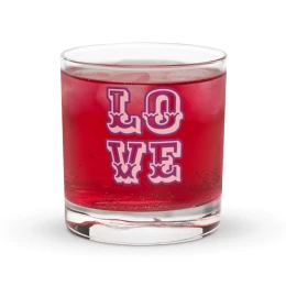 Rocks glass: Love