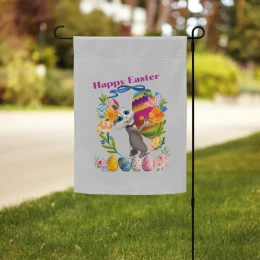Garden flag: Welcome Spring
