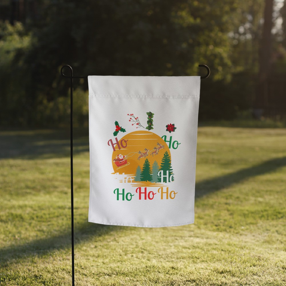 Garden flag: Merry Christmas II