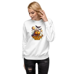 Unisex Premium Sweatshirt: Trick or Treat V