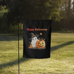 Garden flag: Happy Halloween VII