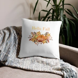 Basic Pillow: Hello Fall