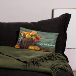 Basic Pillow: Comfy Fall Colors