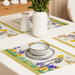 Placemat Set: Hello Spring