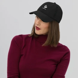 Distressed Dad Hat: Being Cherry