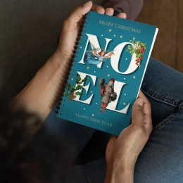 Spiral notebook: Noel