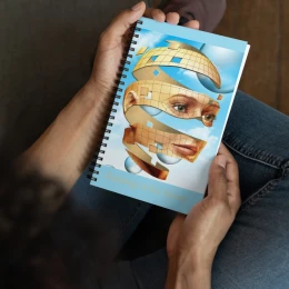 Spiral notebook: Thinking of the future