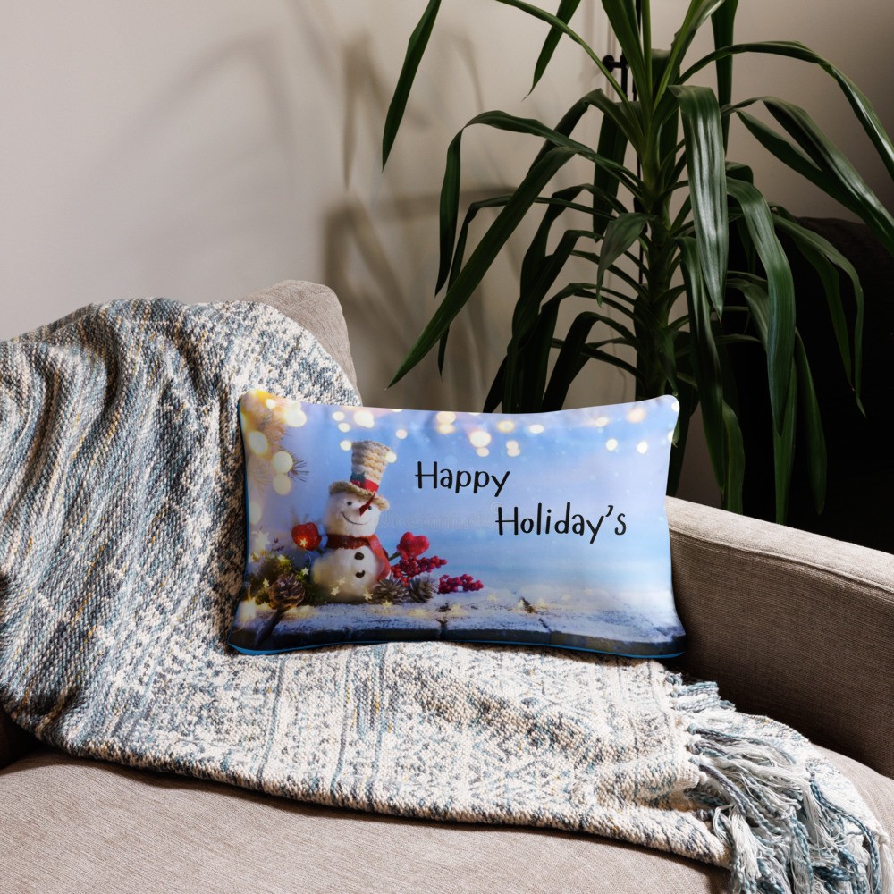 Basic Pillow: Happy Holiday's 25