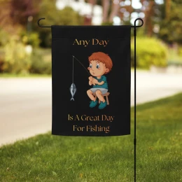 Garden flag: Any Day