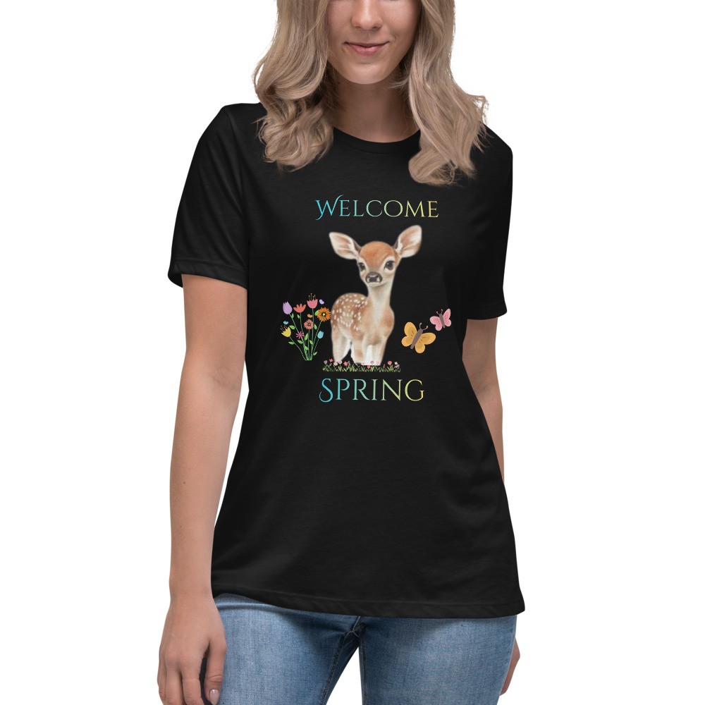 Women's Relaxed T-Shirt: Welcome Spring II