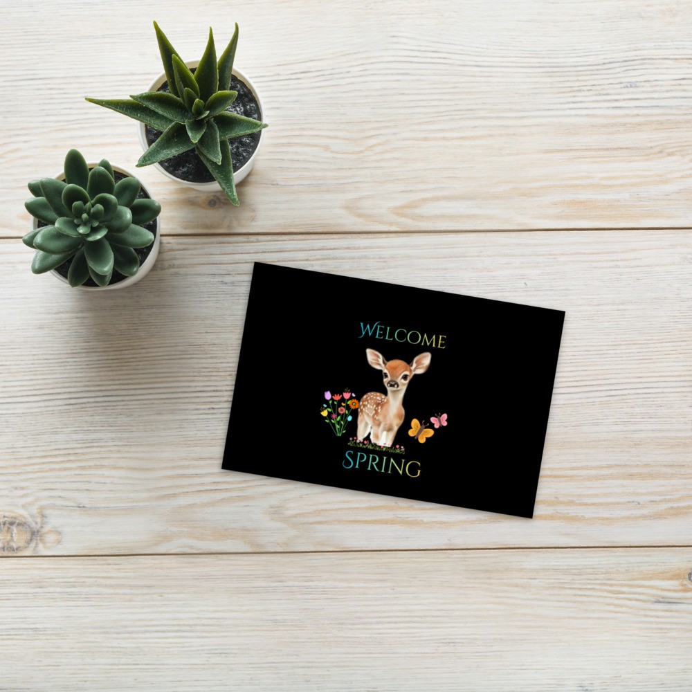 Standard Postcard: Welcome Spring II