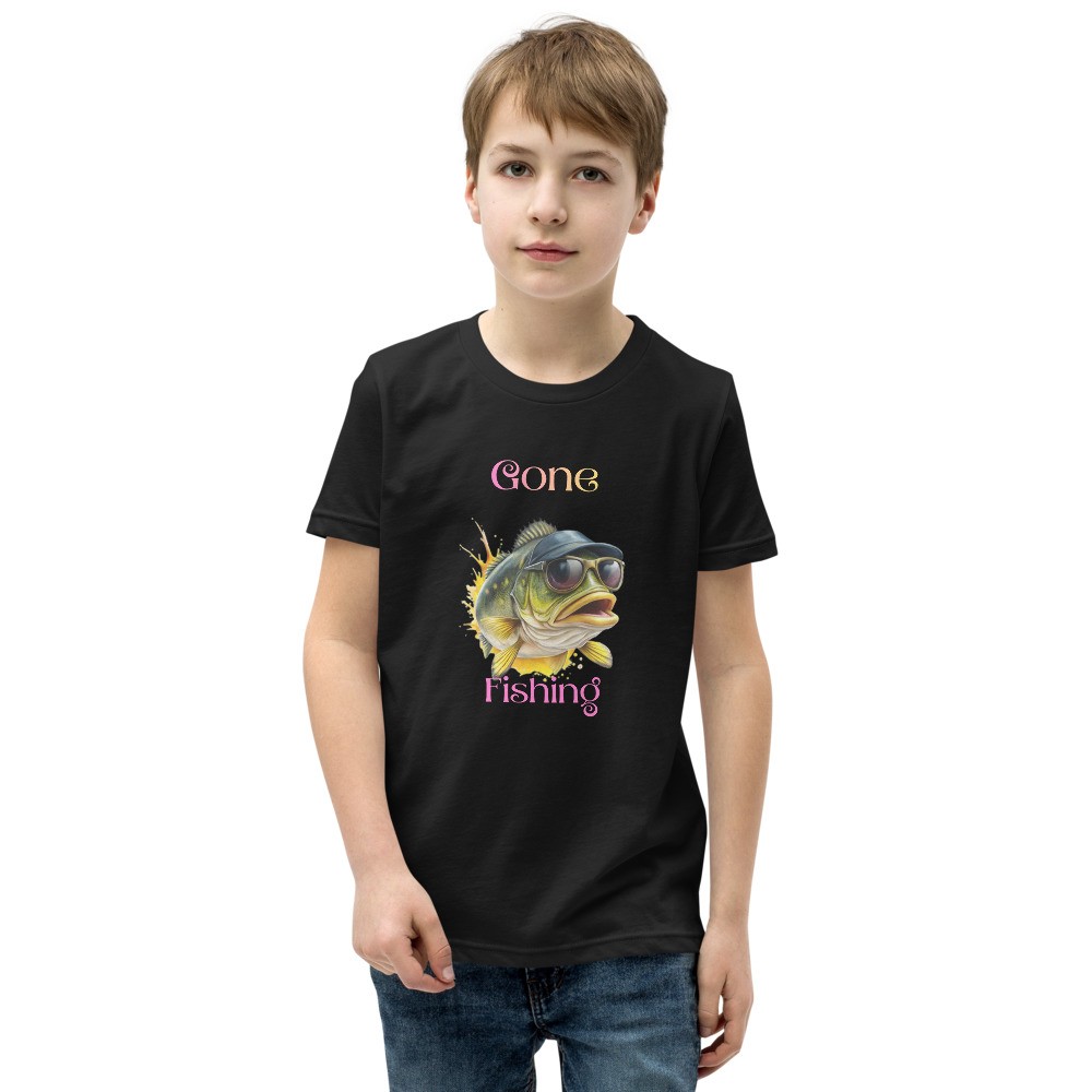 Youth Short Sleeve T-Shirt: Gone Fishing II