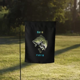 Garden flag: Gone Fishing III