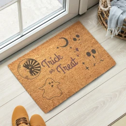 Coir doormat: Trick or Treat