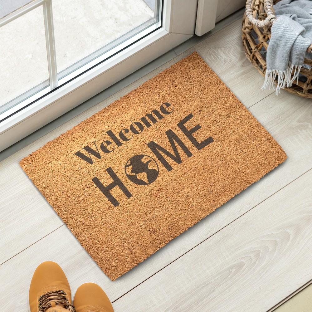 Coir doormat: Welcome Home