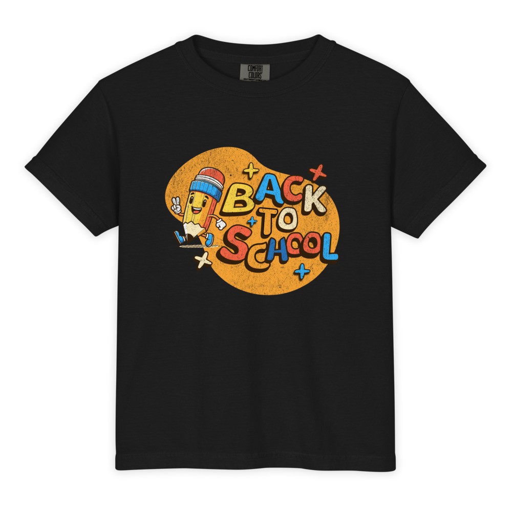 Youth Garment-Dyed Heavyweight T-Shirt - Back To School II