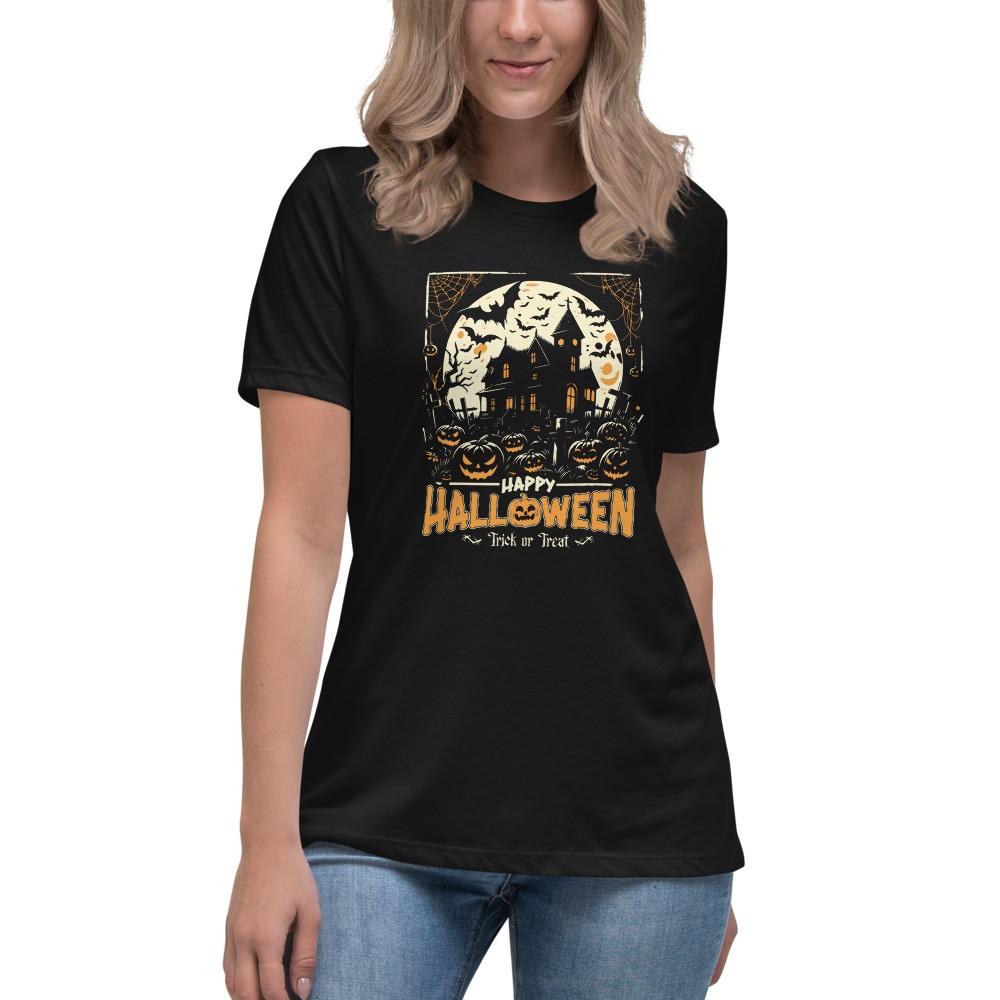 Women's Relaxed T-Shirt: Halloween 26