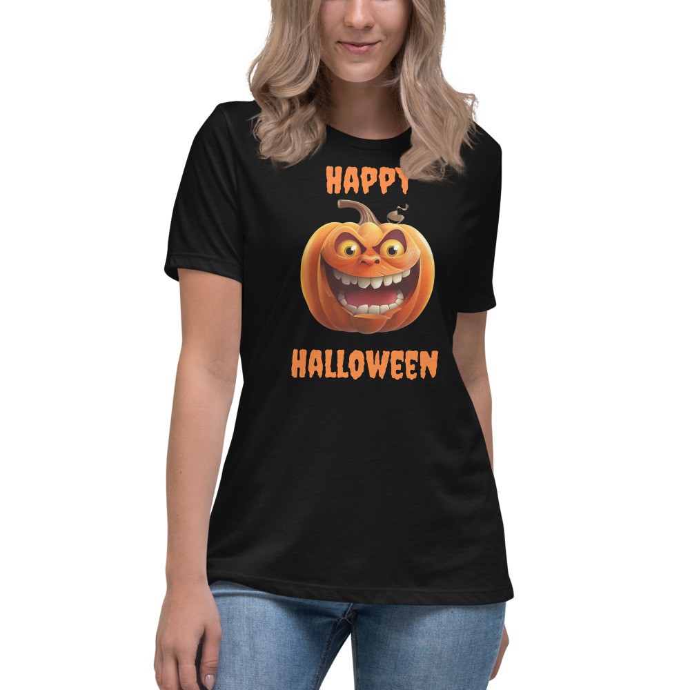 Women's Relaxed T-Shirt: Spooky