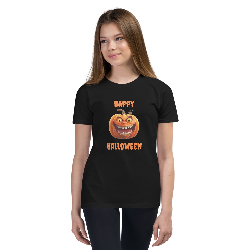 Youth Short Sleeve T-Shirt: Spooky