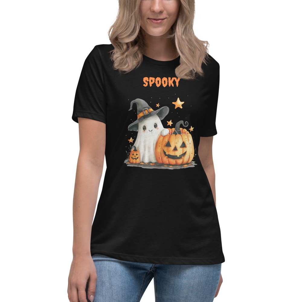 Women's Relaxed T-Shirt: Spooky II