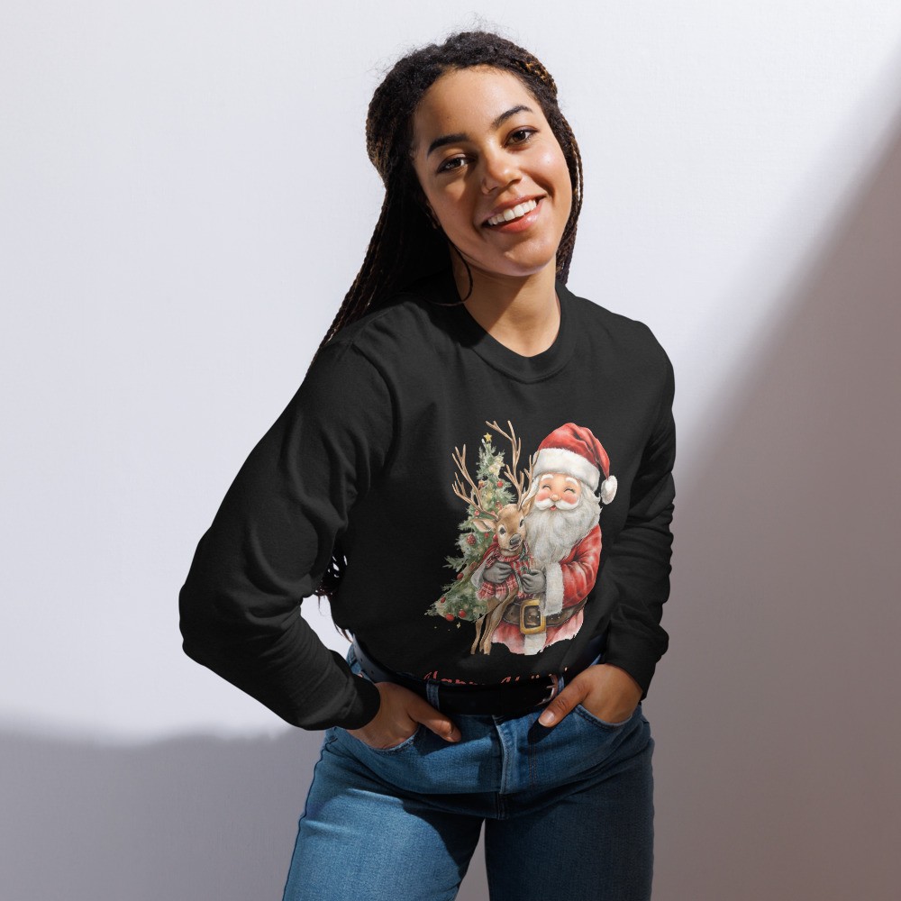 Garment-dyed heavyweight long-sleeve shirt: Happy Holiday's 27