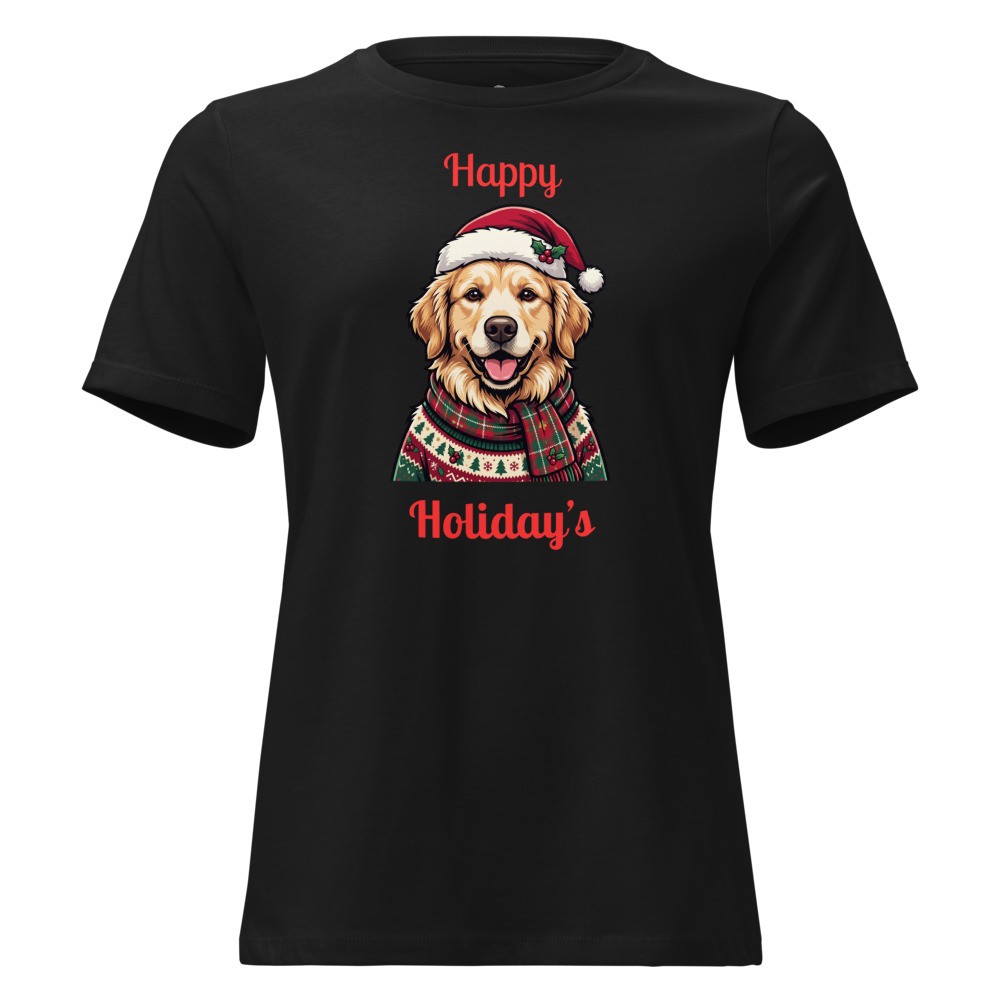 Women's Relaxed T-Shirt: Happy Holiday's III