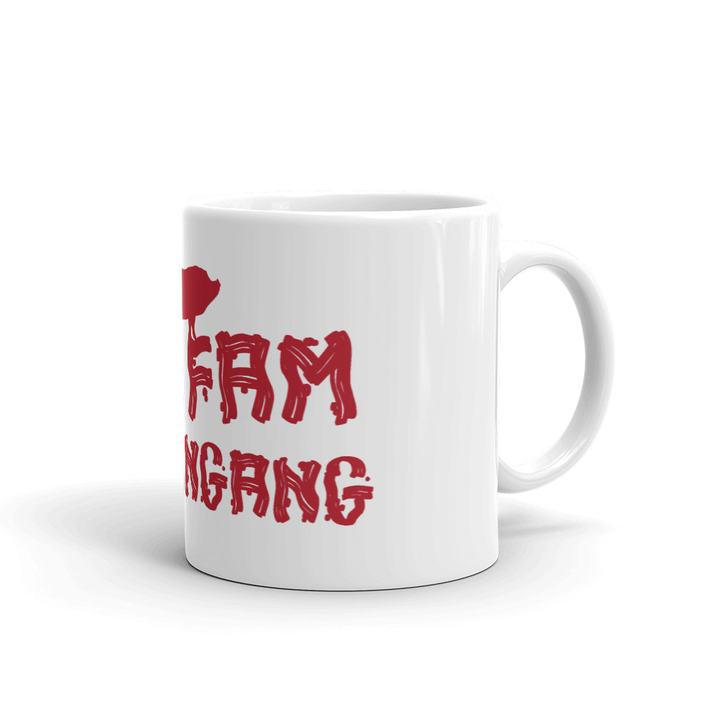 Bacon Gang glossy mug