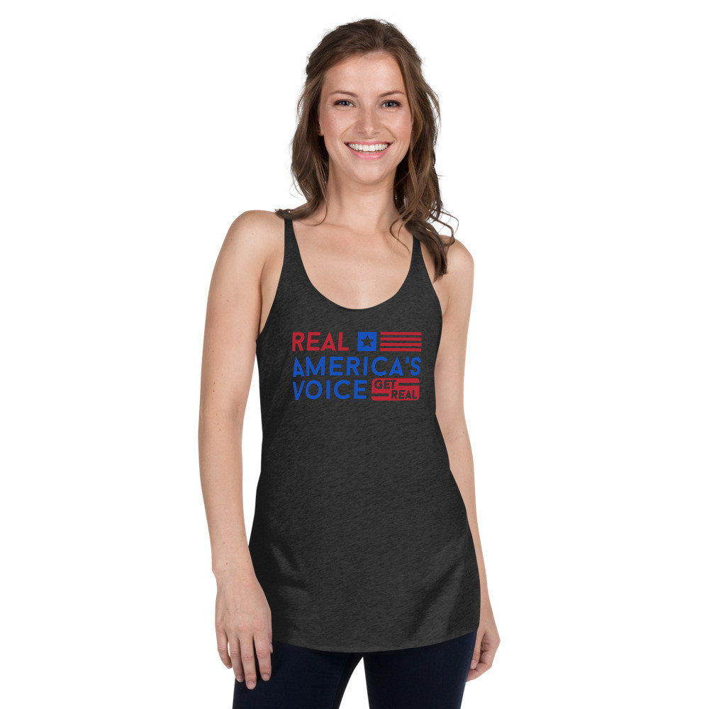 RAV's American made GET REAL Women's Racerback Tank