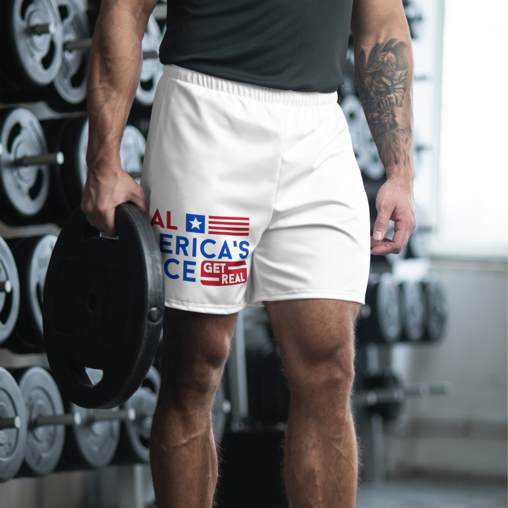RAV's American made GET REAL Men's Recycled Athletic Shorts