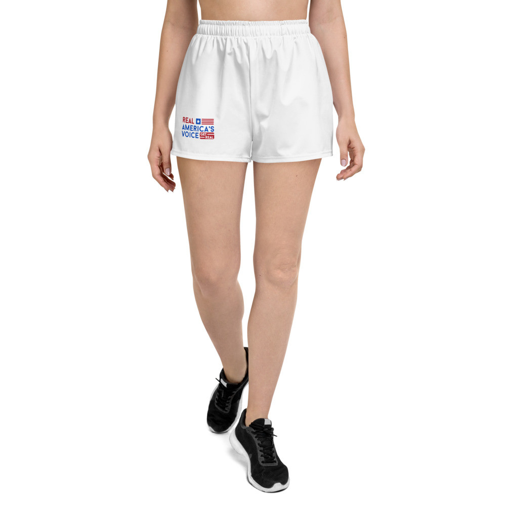 RAV's American made GET REAL Women’s Recycled Athletic Shorts