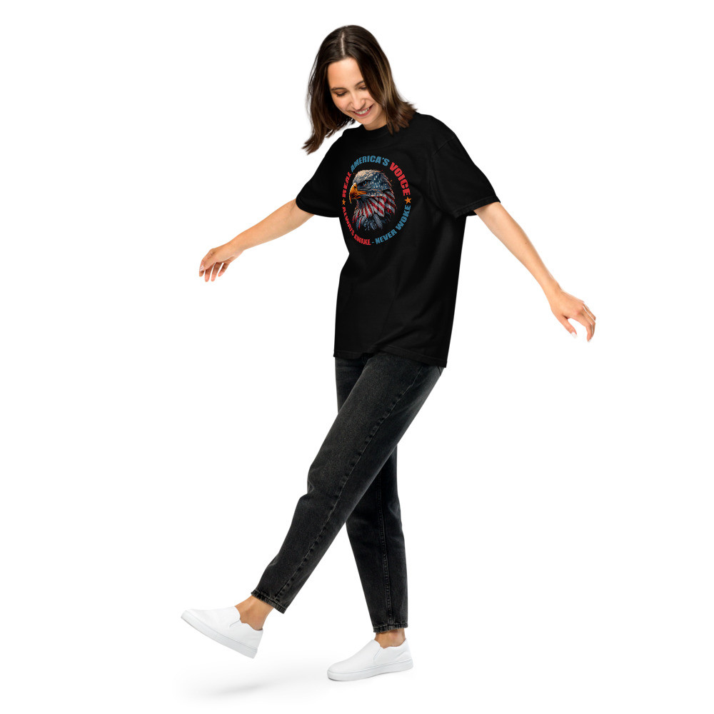 Unisex RAV EAGLE garment-dyed heavyweight t-shirt