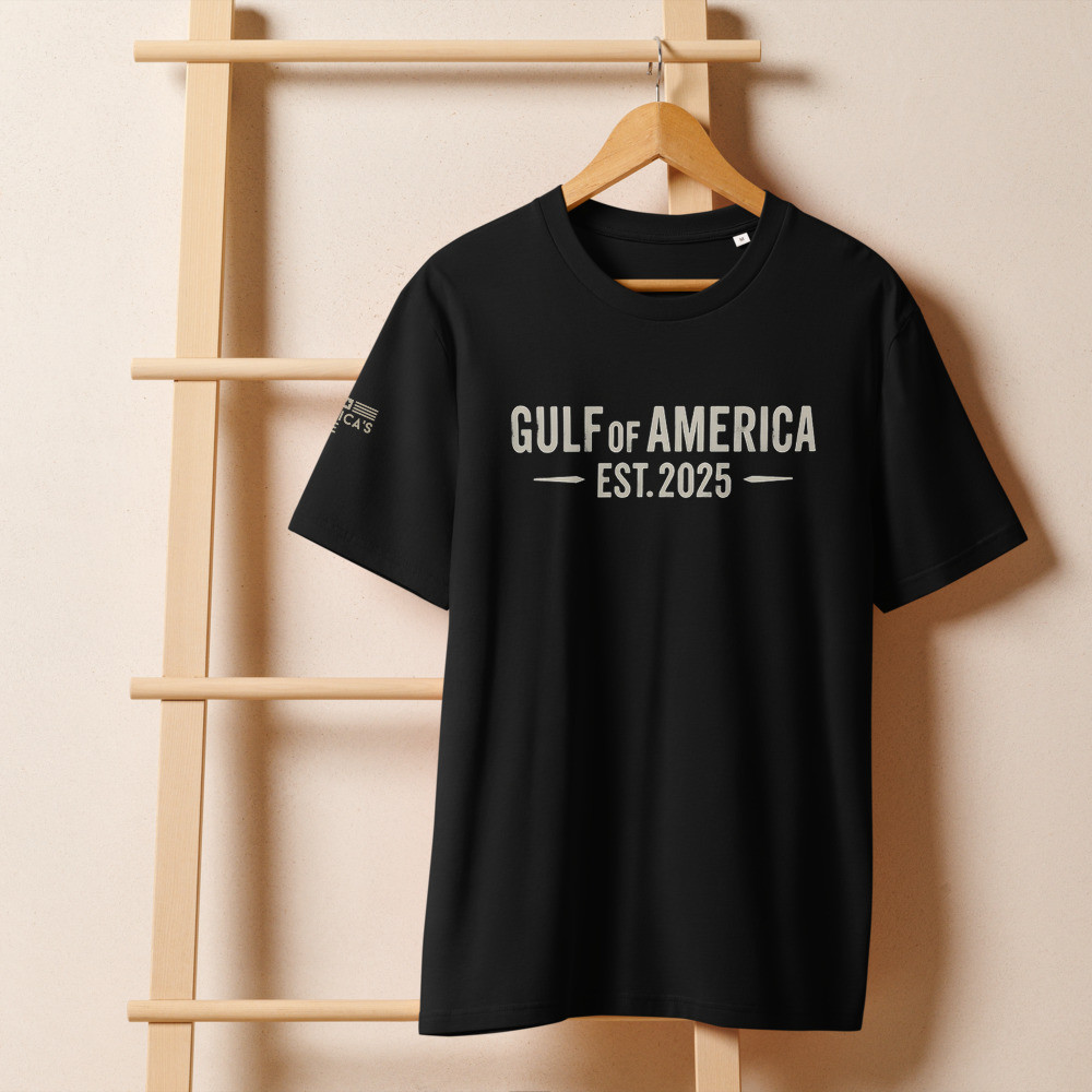 Gulf of America RAV Unisex organic ribbed neck t-shirt