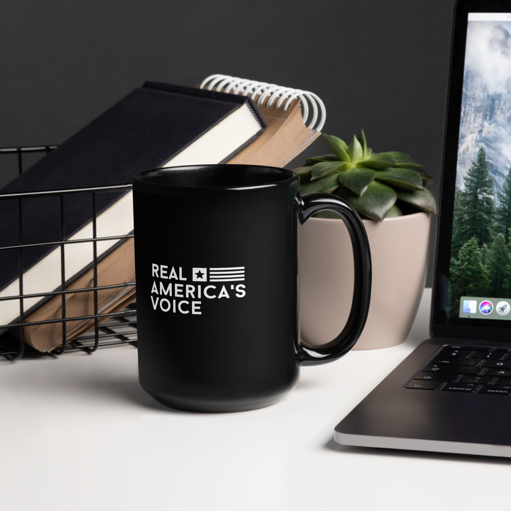gulf of America RAV Black Glossy Mug