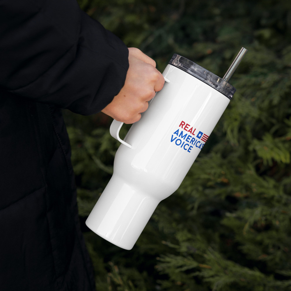 45-7 RAV Travel mug with a handle