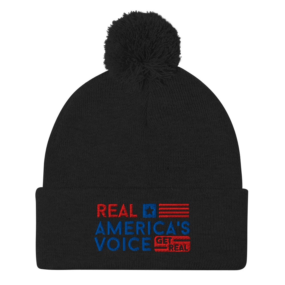 RAV GET REAL Pom-Pom Beanie