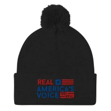RAV GET REAL Pom-Pom Beanie