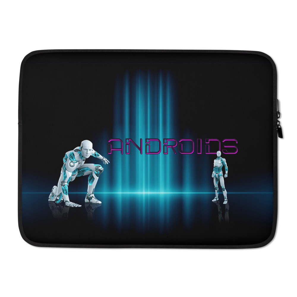 Androids Cover Design Laptop Sleeve