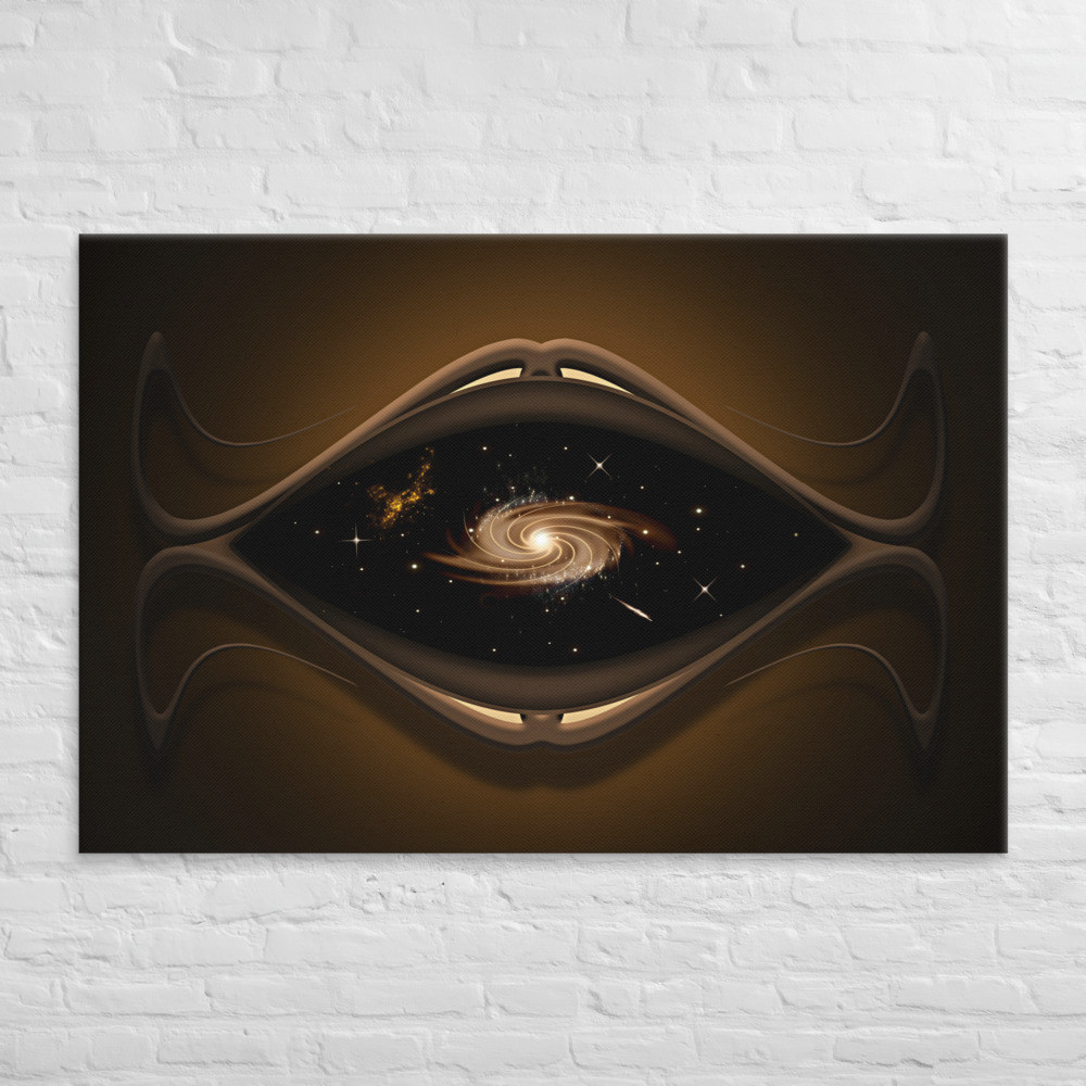 Window to Space 1 on Canvas