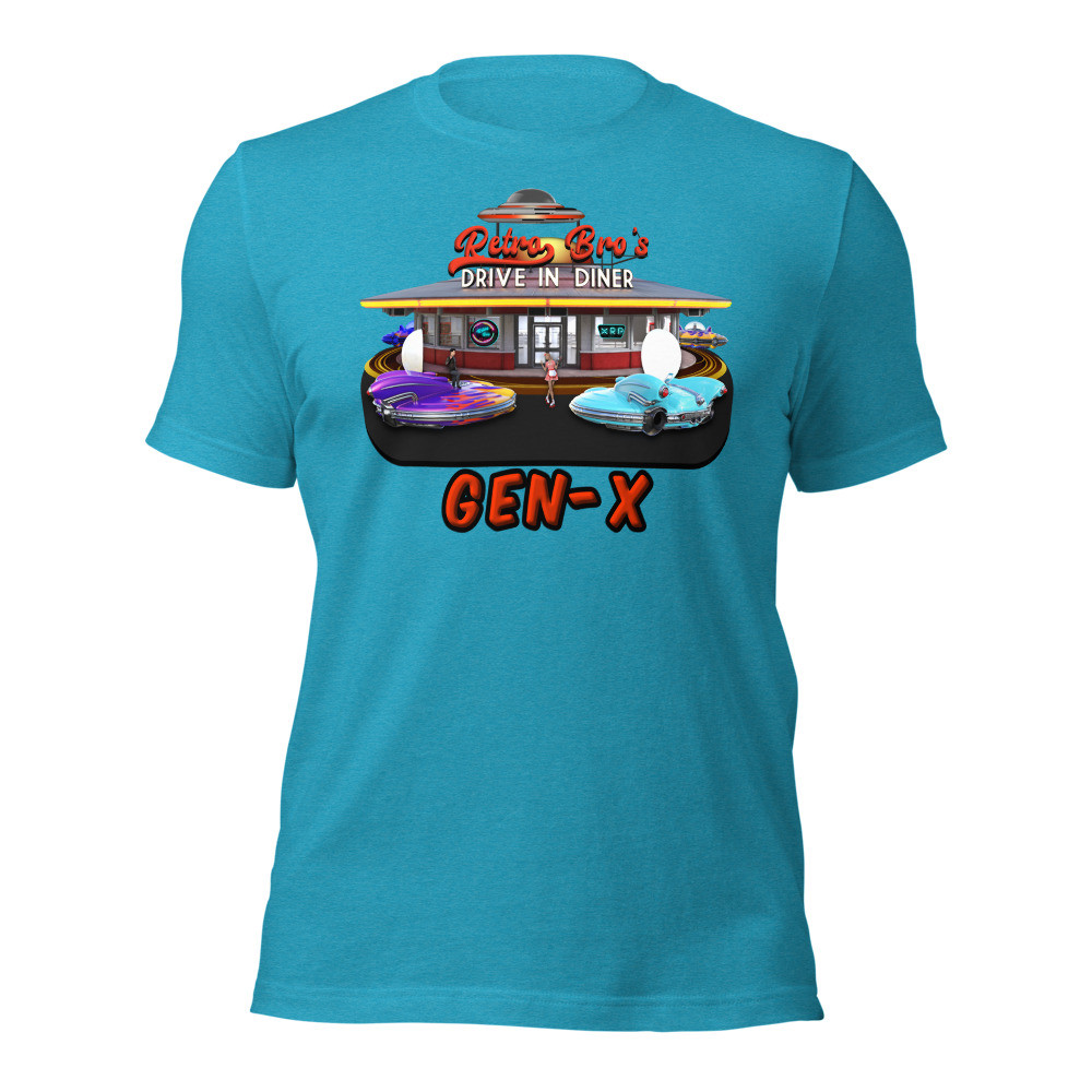 Retro Bro's Diner - Unisex t-shirt