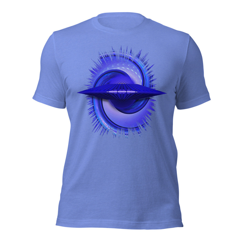 Flying Saucer UFO Emergence - Unisex t-shirt