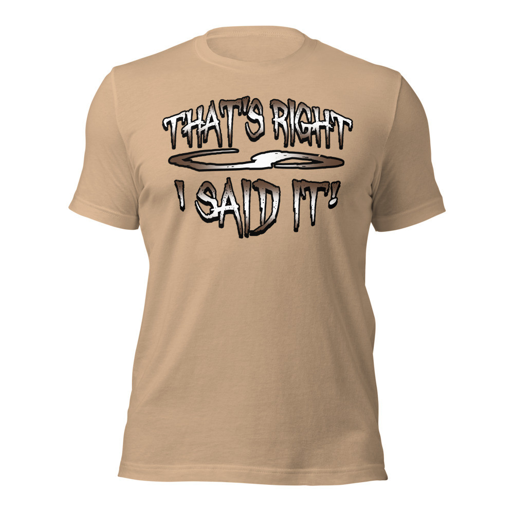 That's right, I said It - Unisex t-shirt