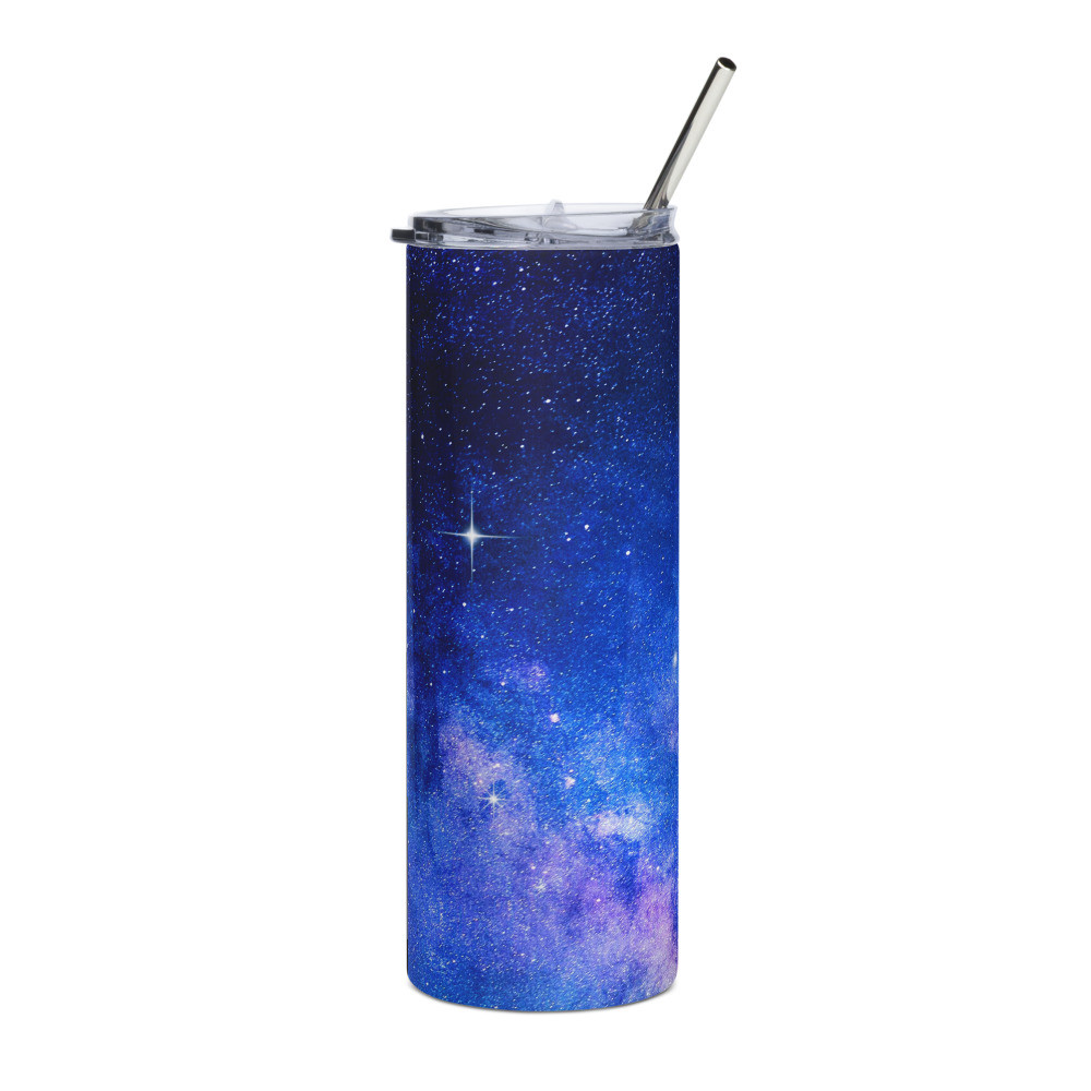 Space Scene - Stainless steel tumbler