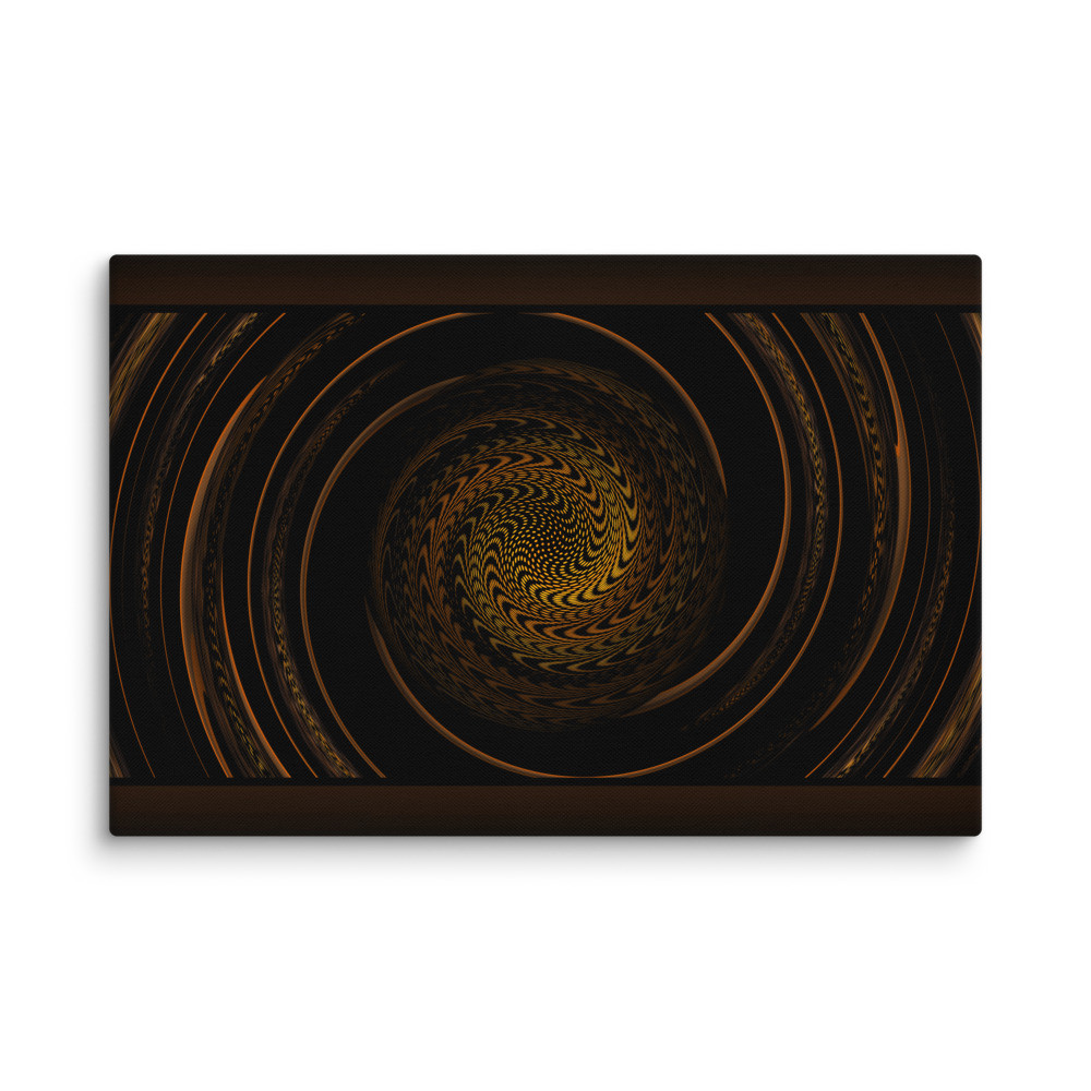 Golden Spiral on Canvas