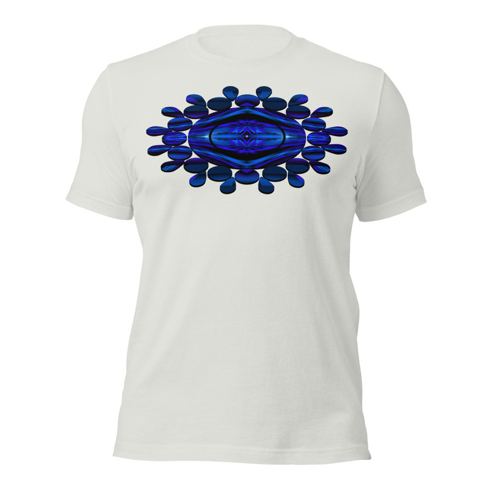 Abstract Design - ( Flowered ) - Unisex t-shirt