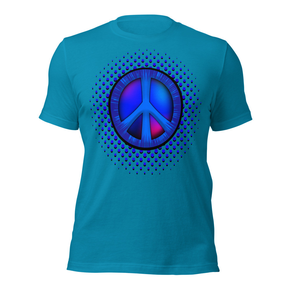 Retro Peace Sign - Unisex t-shirt