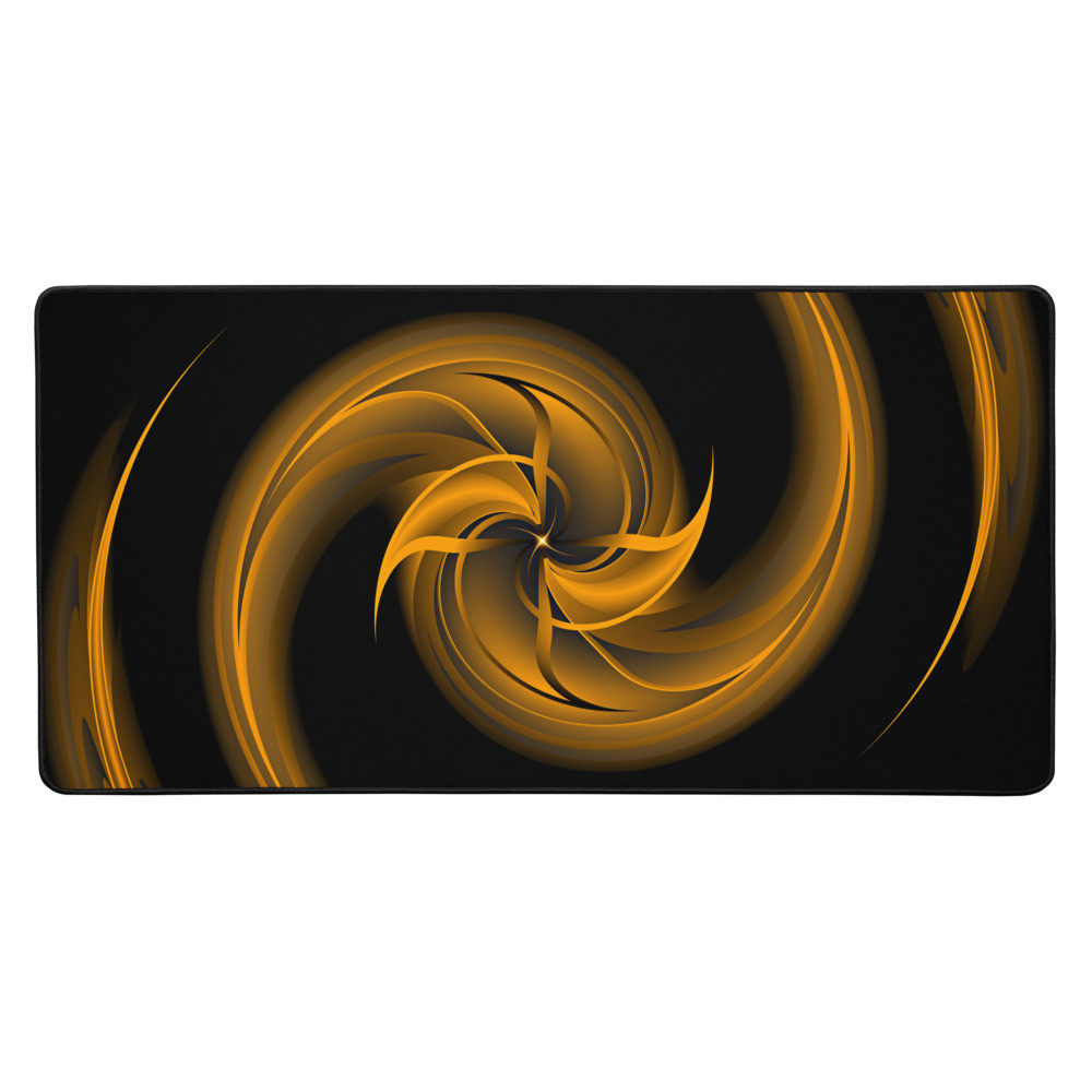 Golden Flower - Desk mat
